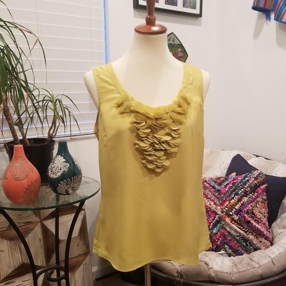 Yellow blouse